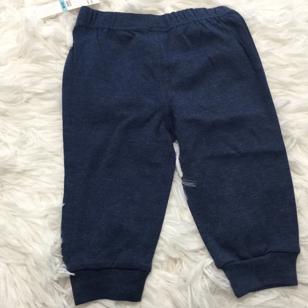 Calvin Klein- Gray and Blue 3pc Bodysuit & Pants - Picture 4 of 16